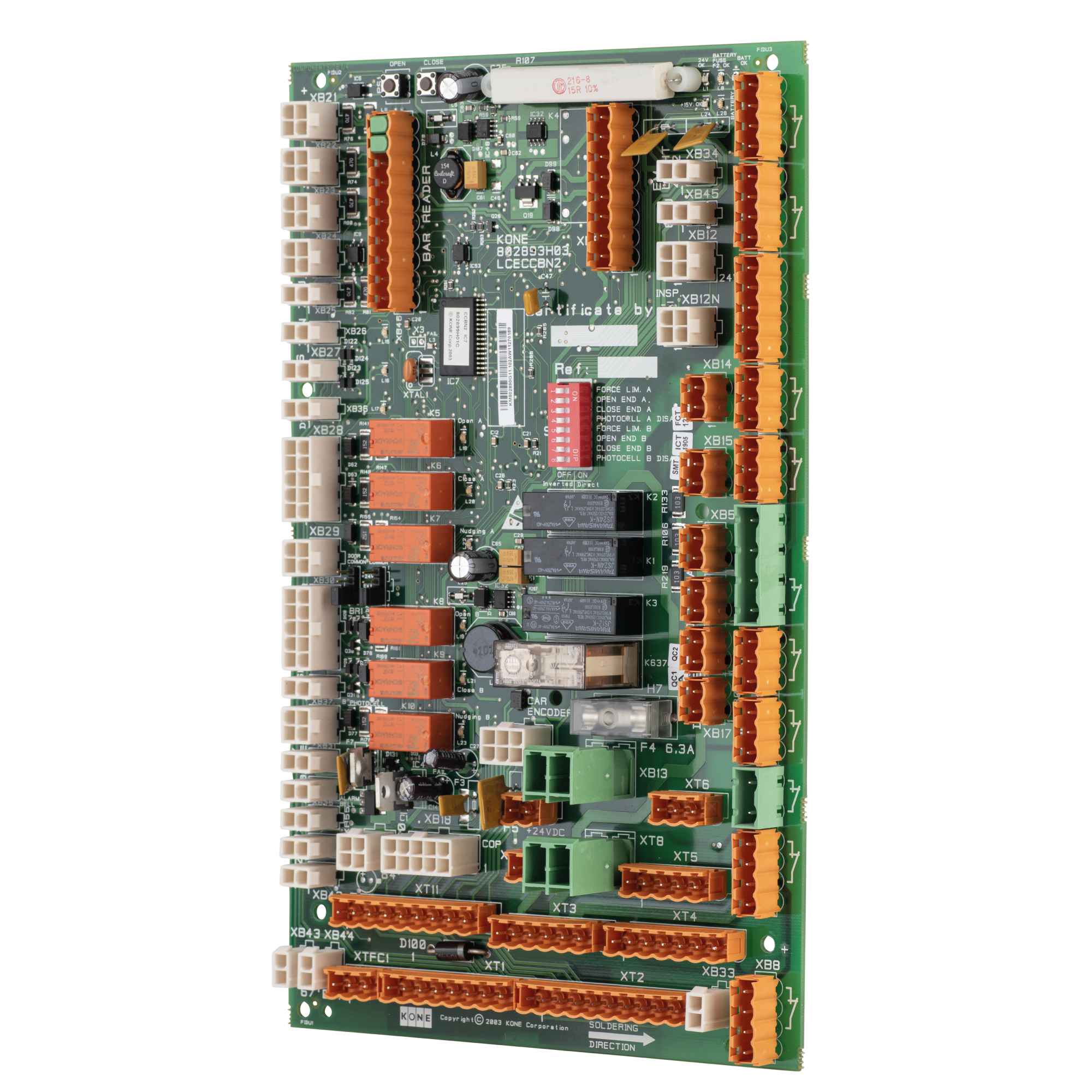 PCB, KABİN ÜSTÜ KARTI, LCECCBN2