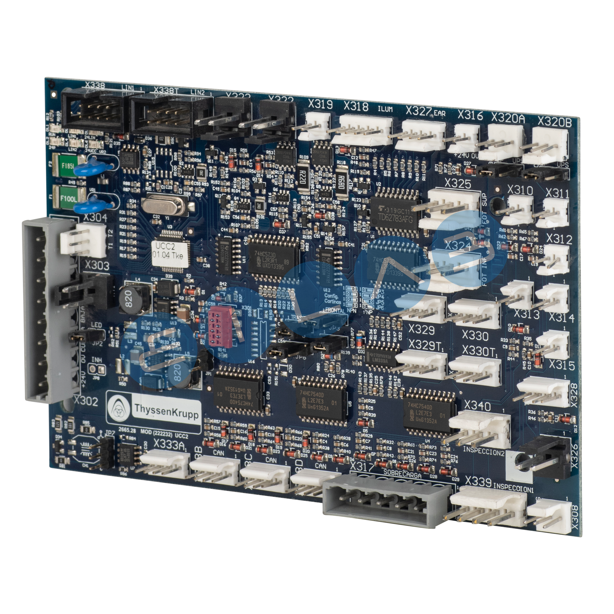 PCB, KABİNÜSTÜ KARTI, UCC2, CMC4+