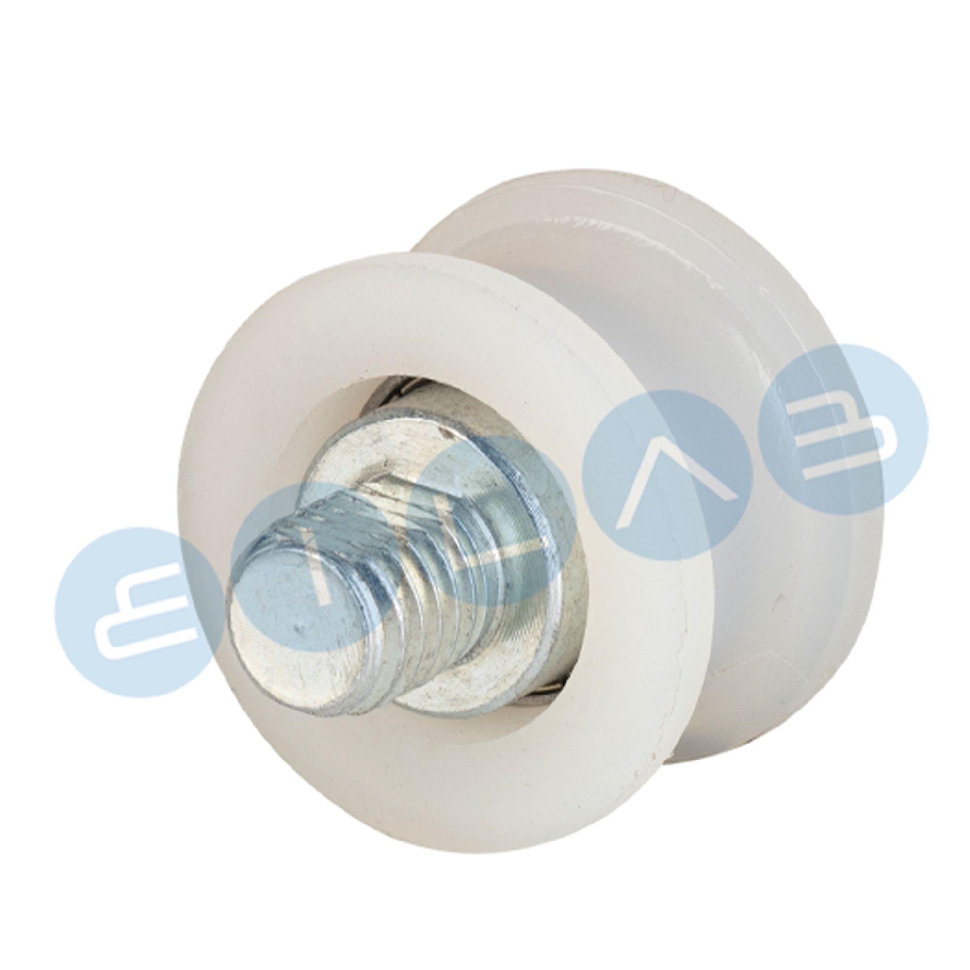 DOOR ROLLER, Kapı Makarası, D=34mm, W=19/35mm, M12