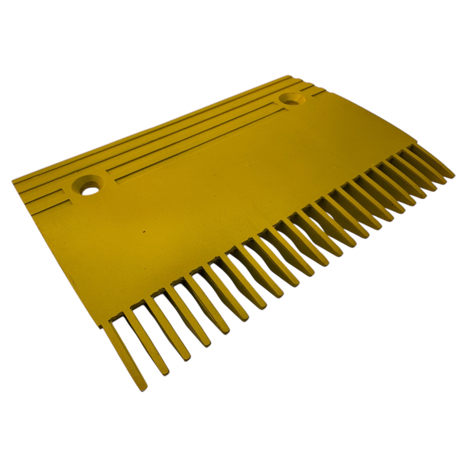 COMB C, YÜRÜYEN MERDİVEN TARAK, ORTA, ALUMİNYUM, SARI