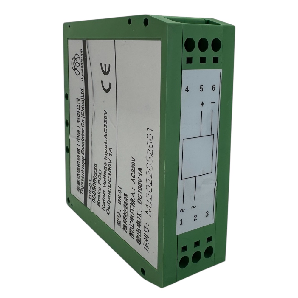 BK-01, FREN KONTROL MODÜLÜ, AC220V, DC100V, 1A