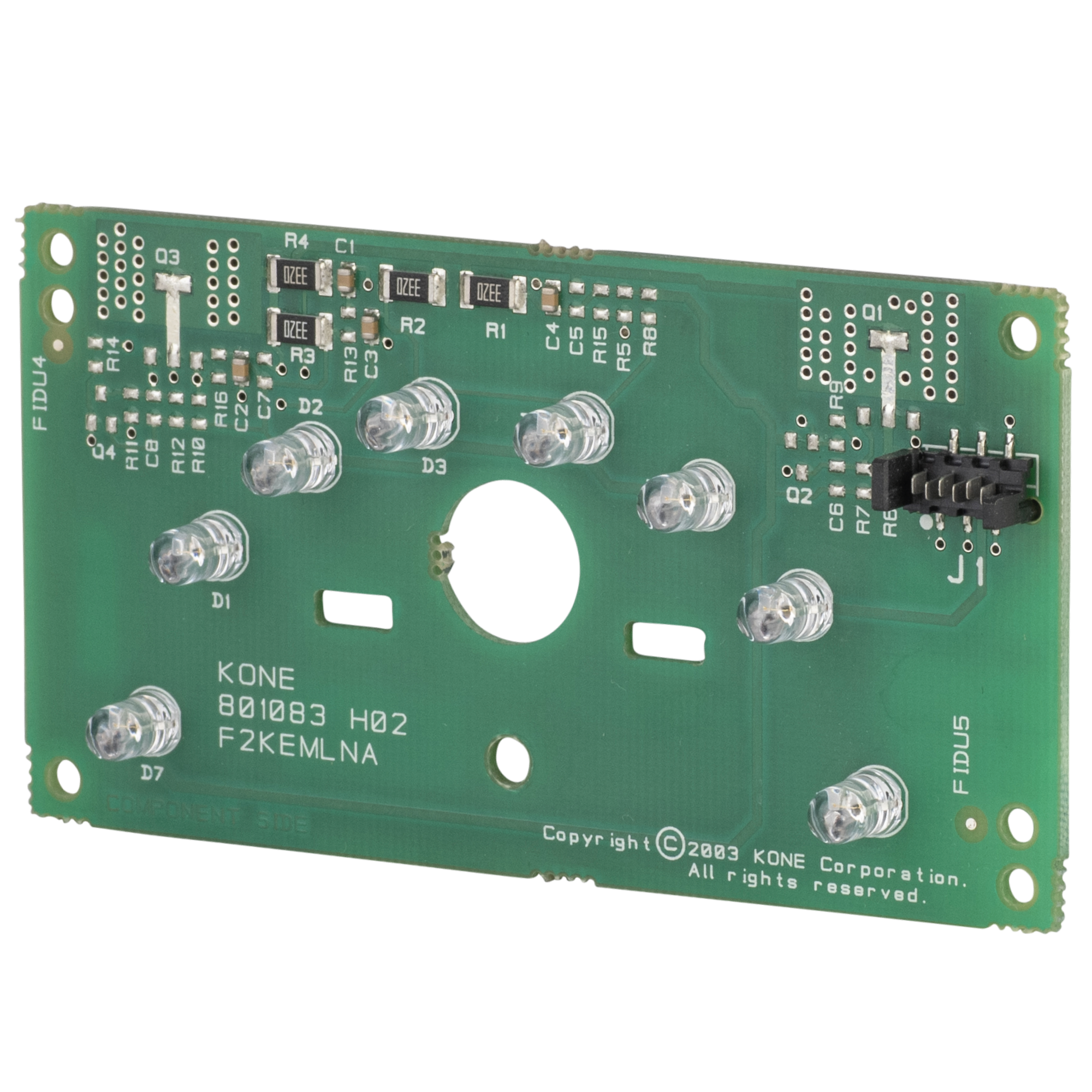 PCB, ACİL AYDINLATMA KARTI, F2KEMLNA