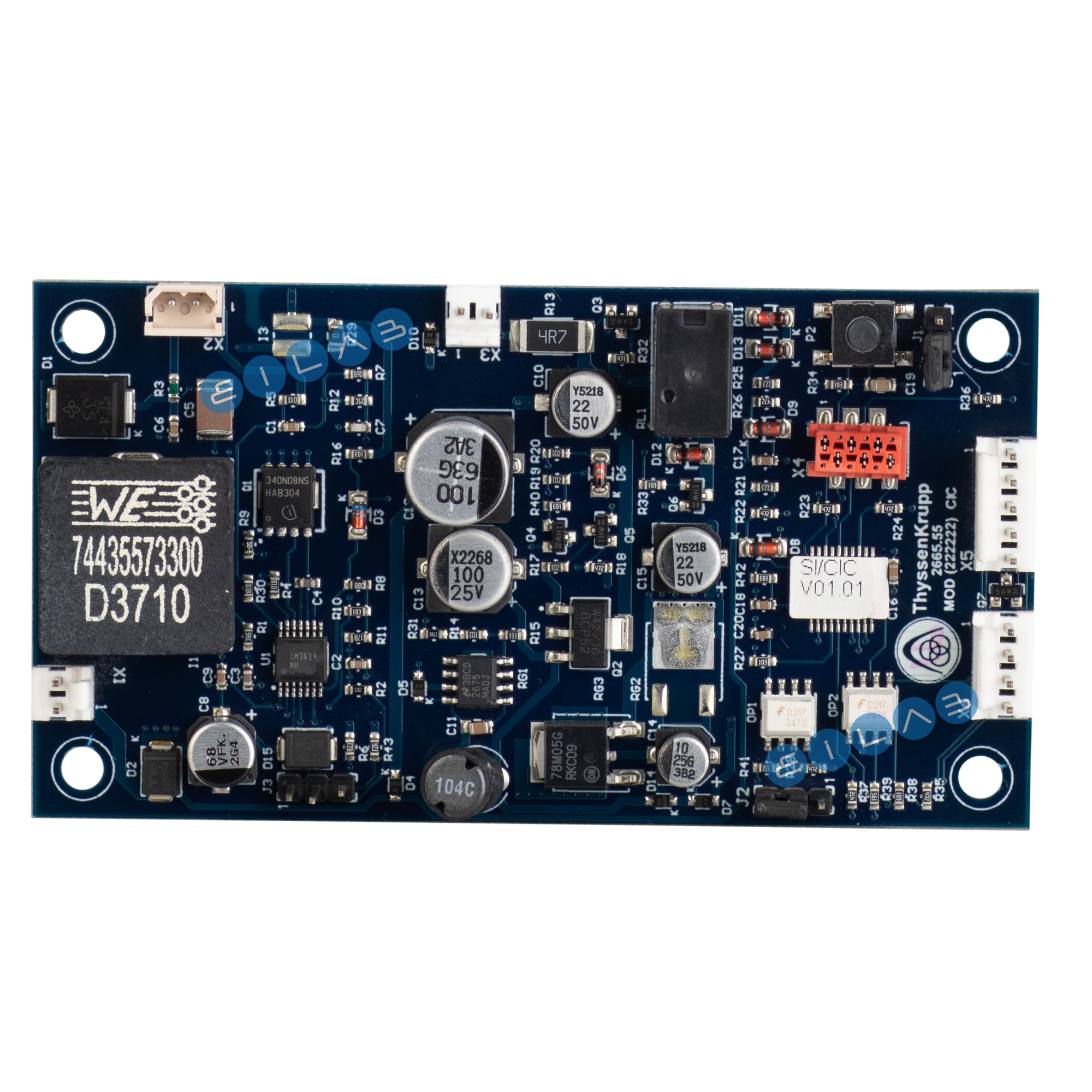 PCB, KABİN AYDINLATMA KONTROL KARTI, CIC, CMC4
