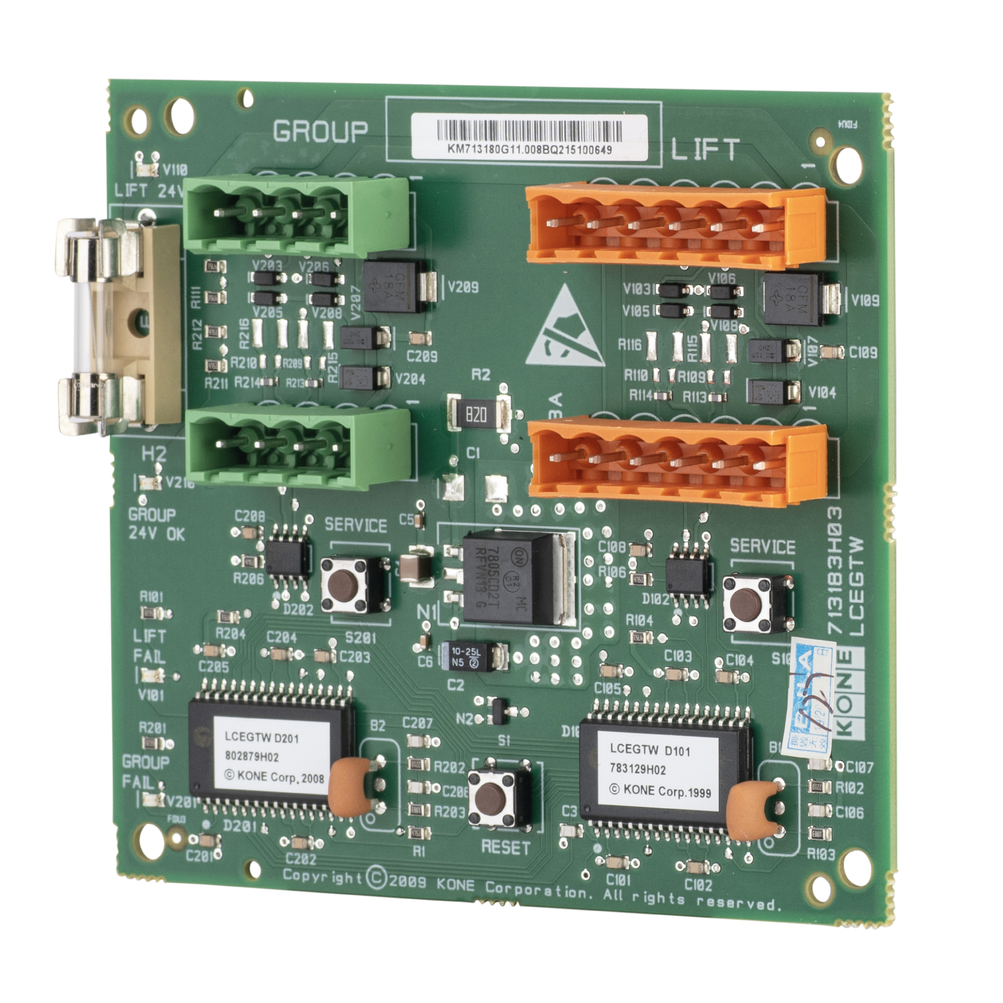PCB, DUBLEKS HABERLEŞME KARTI, LCEGTW