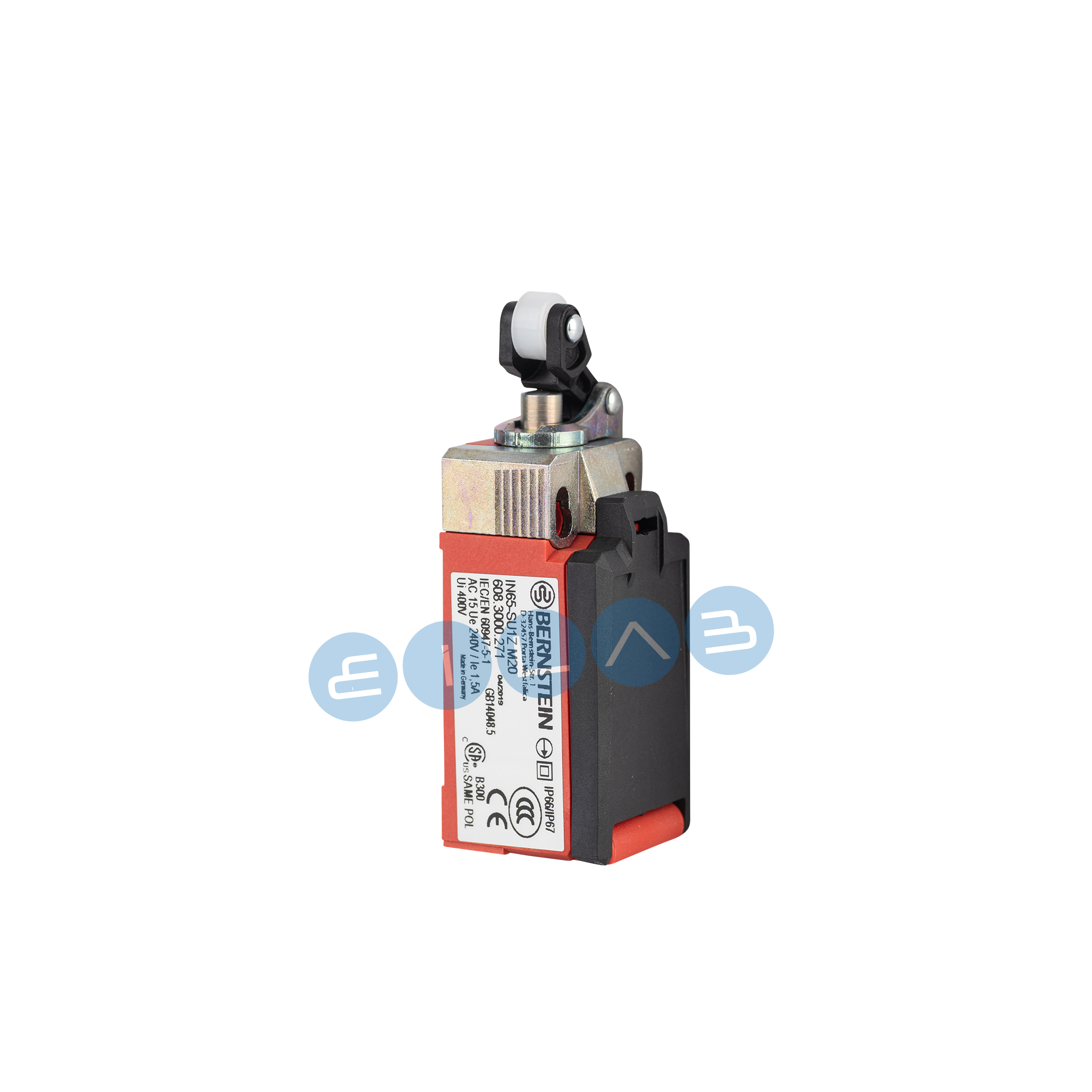 LIMIT SWITCH, SINIR KESİCİ, BERNSTEIN, 1NO+1NC, 240V, 3A