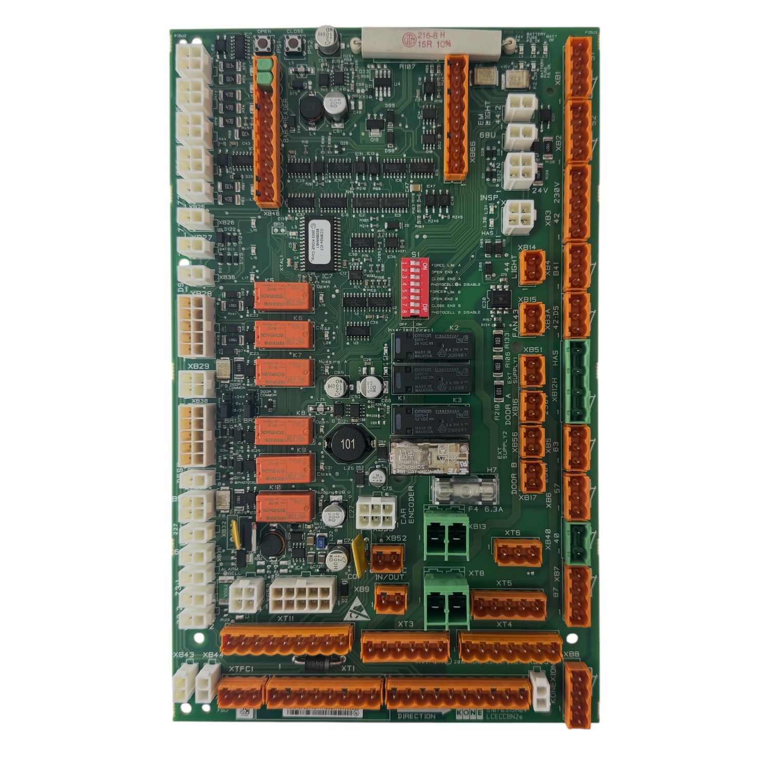 PCB, KABİN ÜSTÜ KARTI, LCECCBN2
