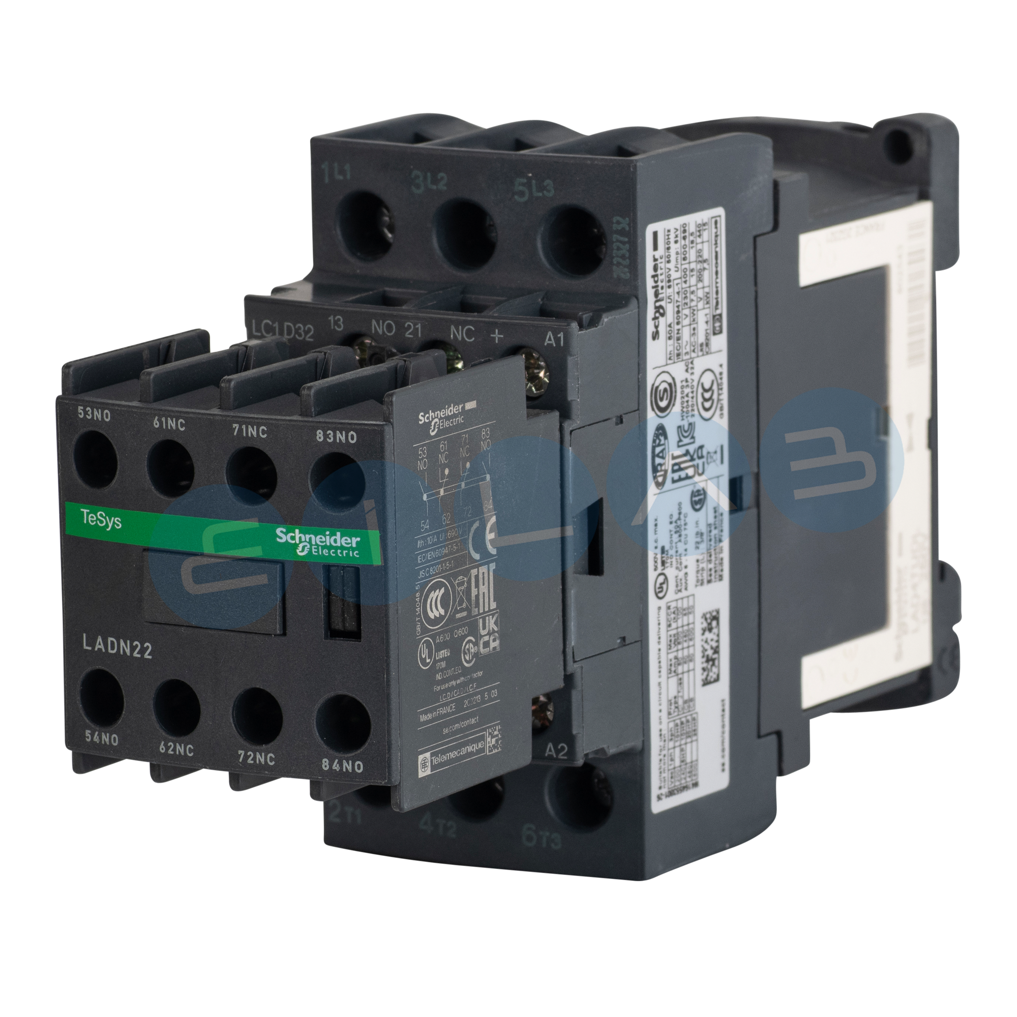  CONTACTOR KONTAKTÖR 220VDC 25A 2NO+2NC | KONE | KM51082808 | 