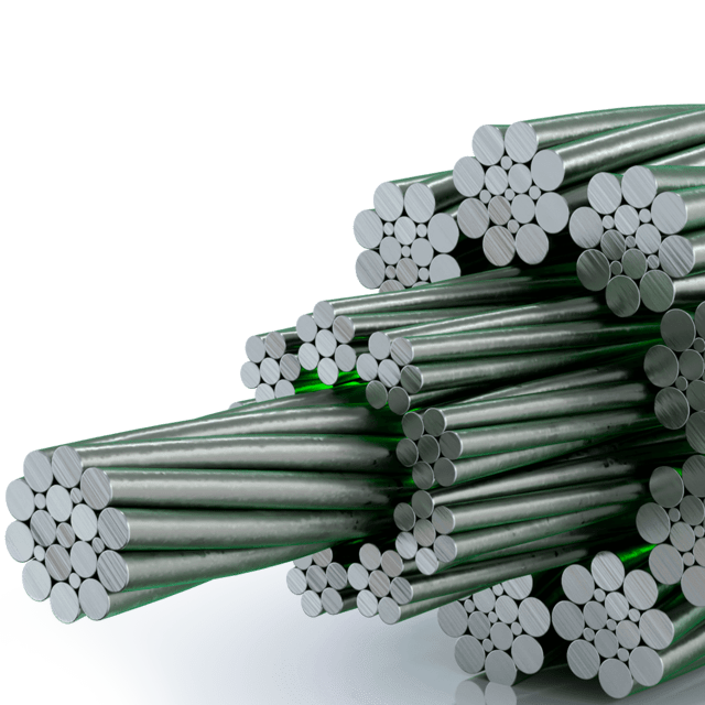  ROPE GUSTAV WOLF PAWO F10 Ana Taşıyıcı Halat Çelik Özlü 14mm | GUSTAV WOLF | 721214032 | 