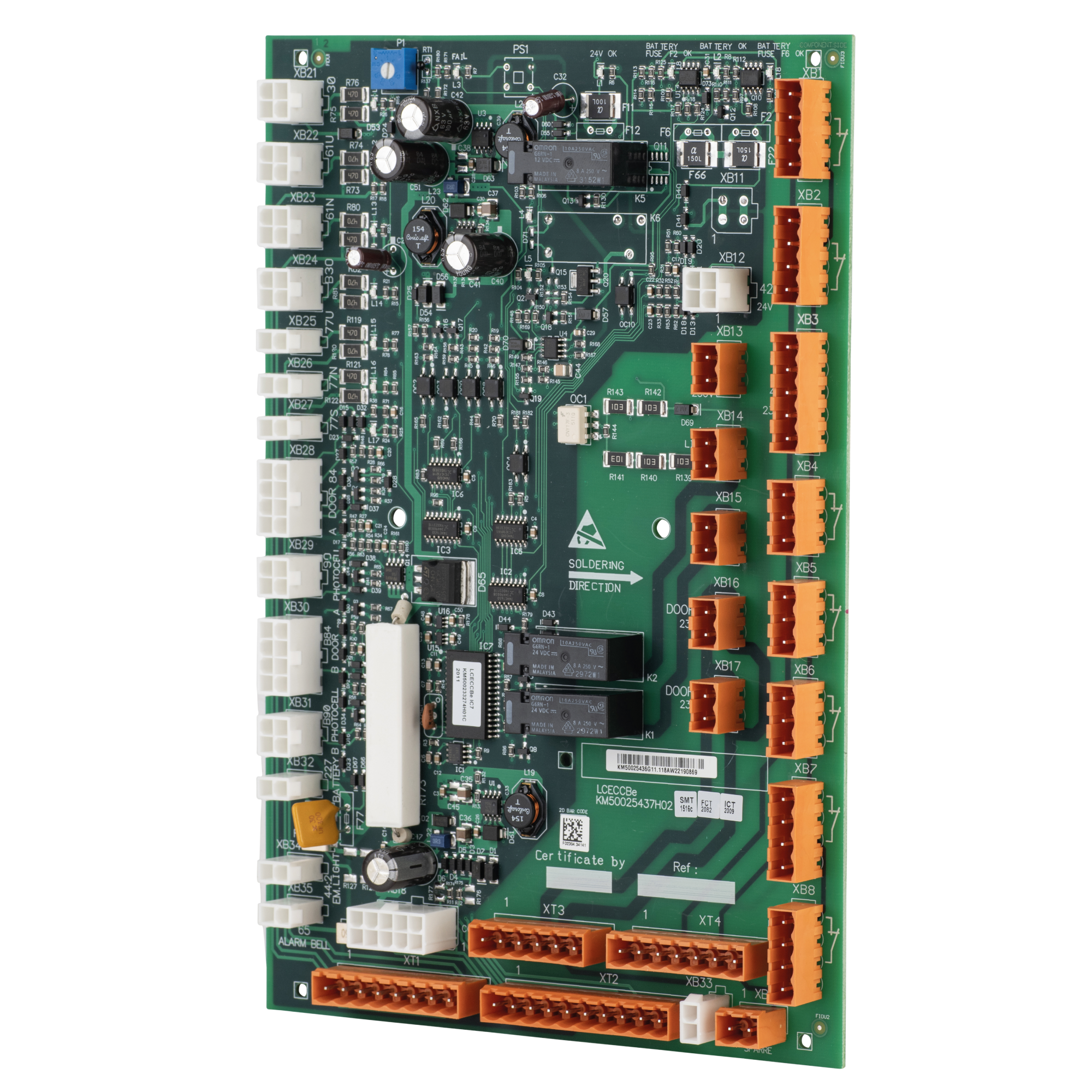 PCB, KABİN ÜSTÜ KONTROL KARTI, LCECCBE